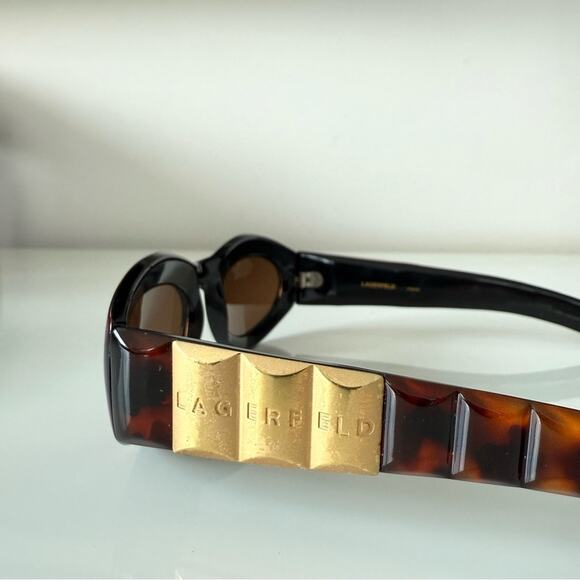 Vintage Karl Lagerfeld women sunglasses Authentic - Picture 3 of 5